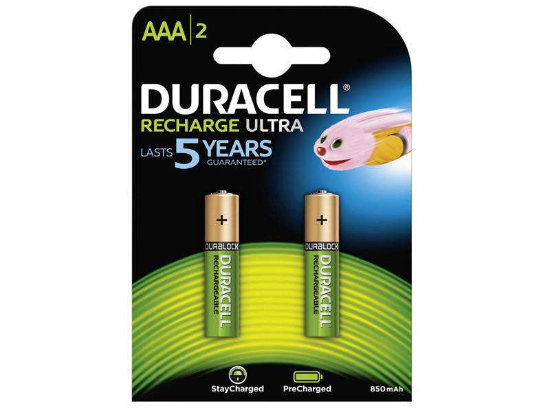 Duracell HR3 NiMH 850mAh AAA 2db akku-0