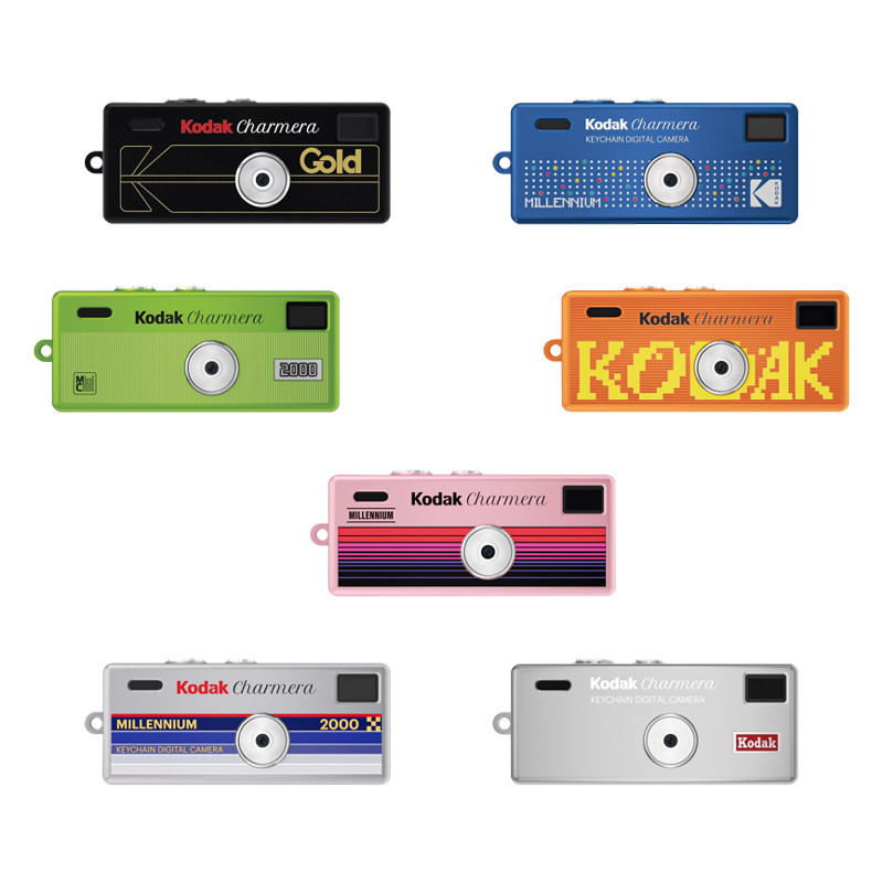 Kodak Charmera Millenium Edition digitális kamera kulcstartó (Blind Box)-1