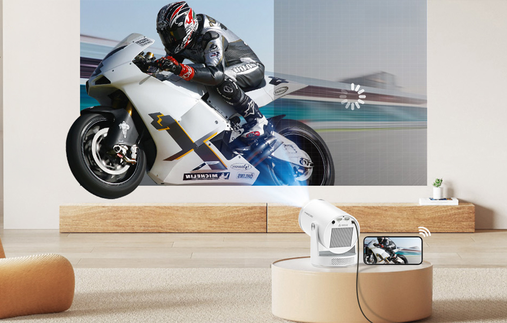 Magcubic HY320Pro Full HD fehér multimédiás projektor-4