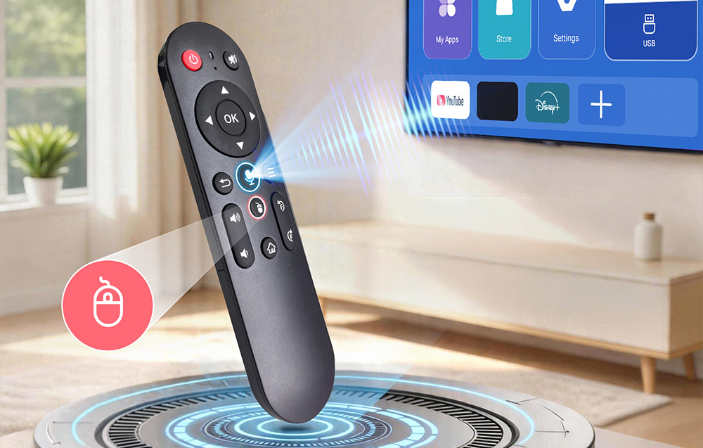 Magcubic HY320Pro Full HD fehér multimédiás projektor-2