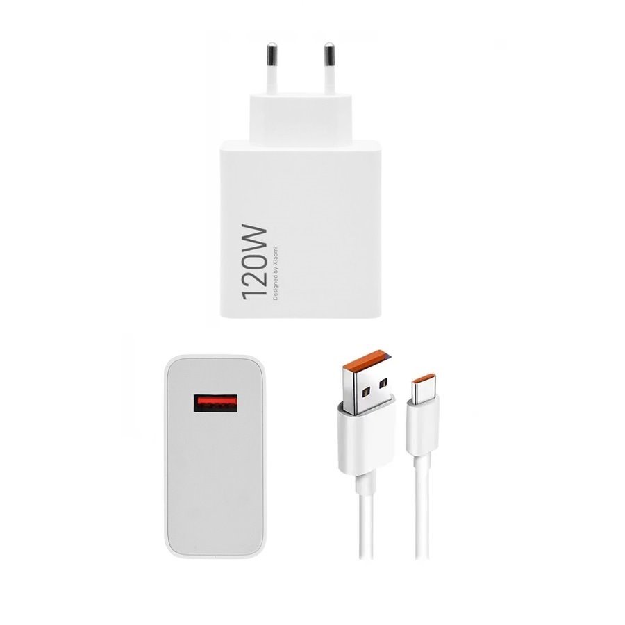 Xiaomi töltő HyperCharge Combo Type-A 120W Fehér EU BHR9462EU-2