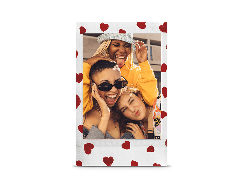 Fujifilm Instax Mini film (10/csomag) Heart Sketch-1