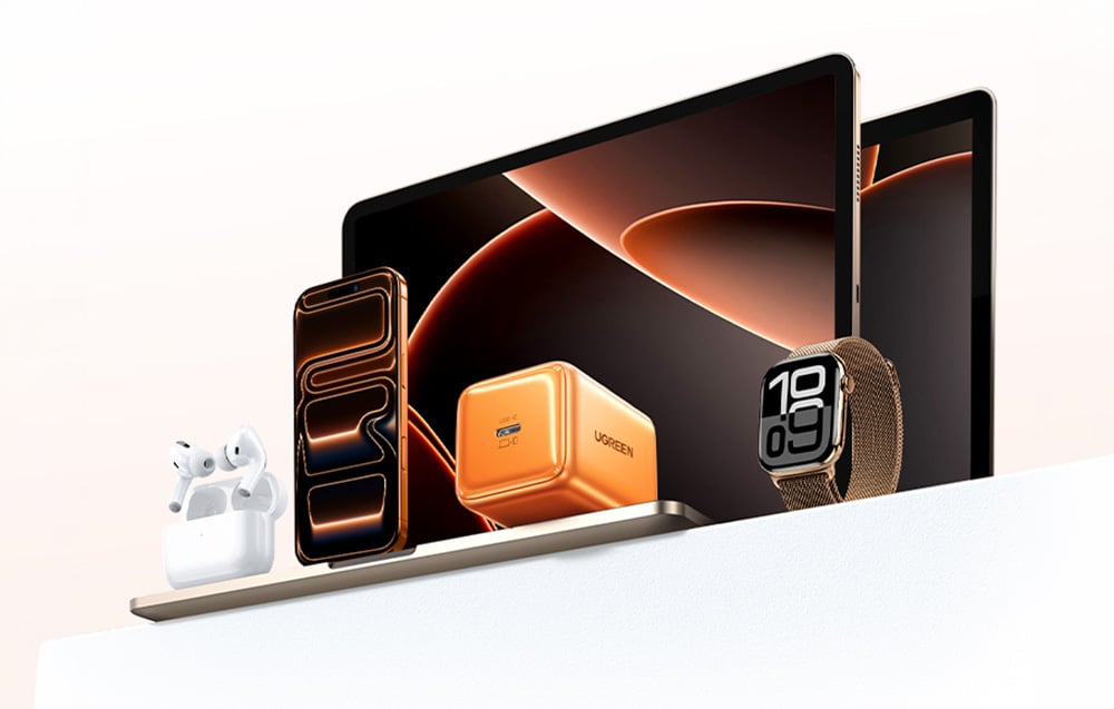UGREEN X524 Zapix 45 W USB-C GaN töltő, narancssárga-7