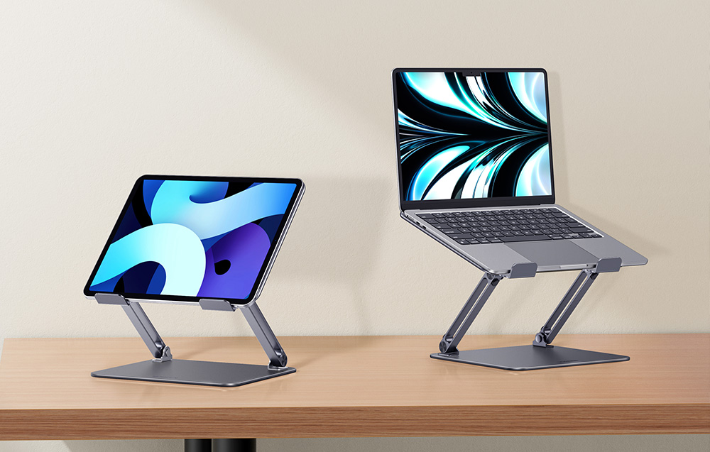 UGREEN LP966 állítható laptopállvány, szürke-2