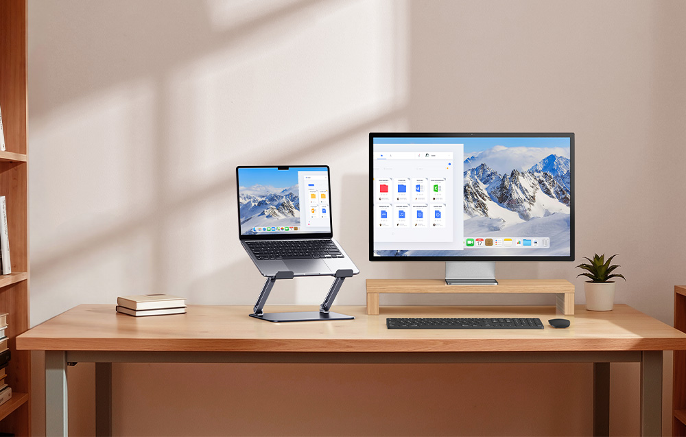 UGREEN LP966 állítható laptopállvány, szürke-7