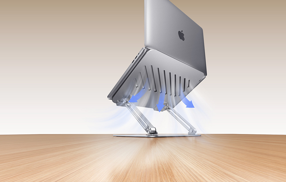 UGREEN LP966 állítható laptopállvány, fehér-6