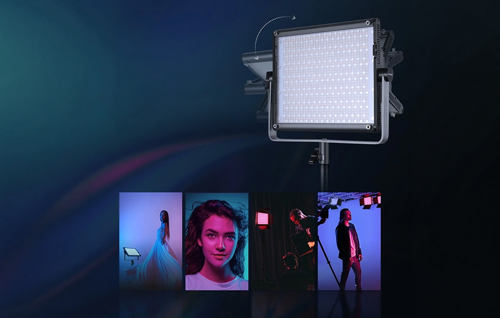 NEEWER RGB1200 RGB LED videólámpa-7