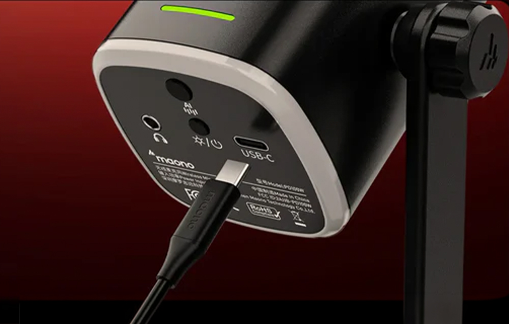 MAONO PD100W vezeték nélküli dinamikus mikrofon fekete-1