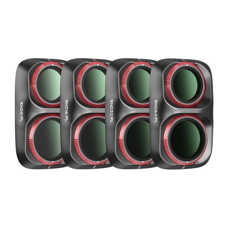 Freewell Osmo Pocket 4P Bright Day szűrőkészlet, 4 db, fekete-0