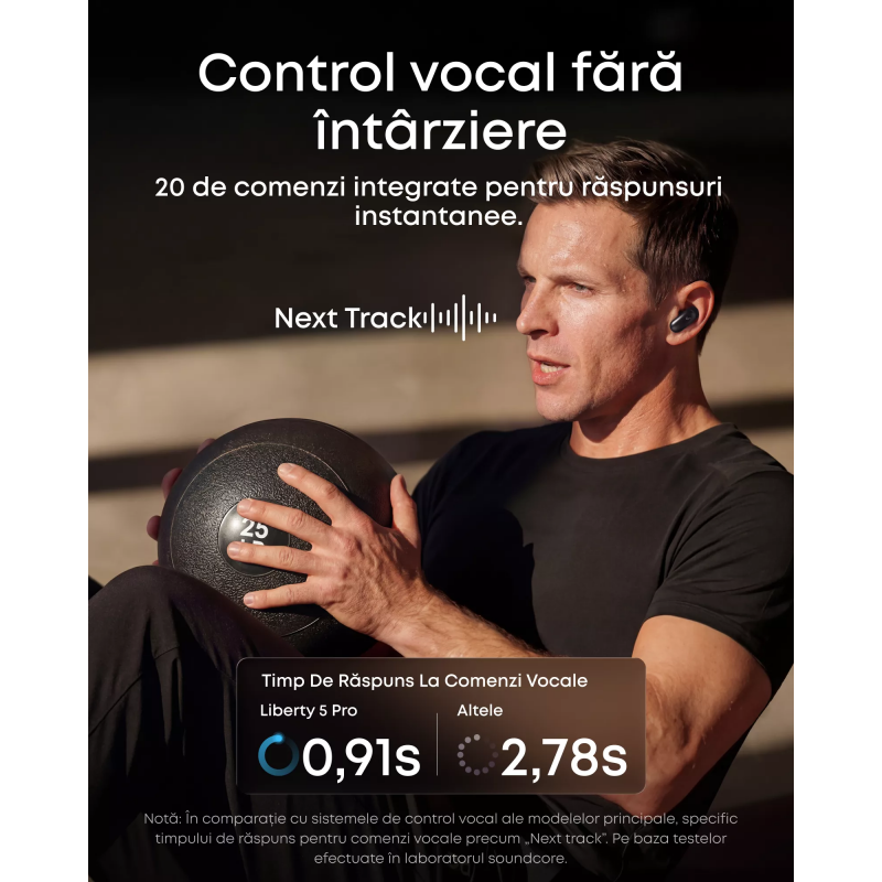 Anker SoundCore Liberty 5 Pro, fekete D1203G11 bluetooth fülhallgató-2