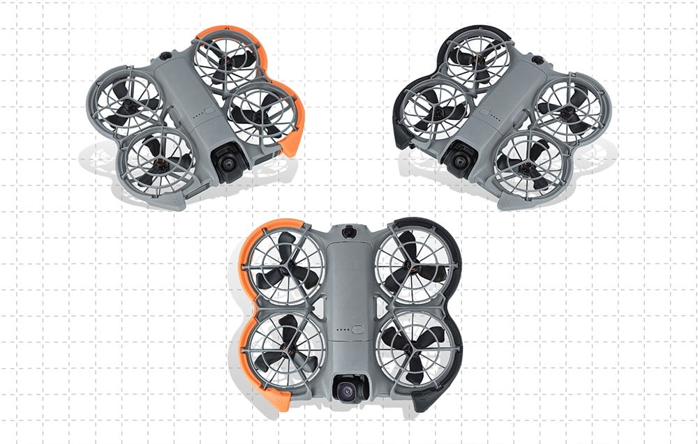Sunnylife NE2-KC146-D propellervédő DJI Neo 2 drónhoz, fekete-1