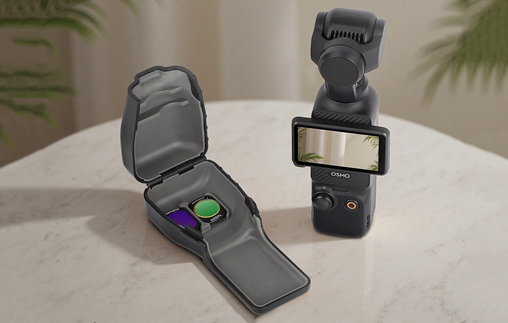 Sunnylife 754V3 védőtok DJI Osmo Pocket 3 kamerához, fekete-1