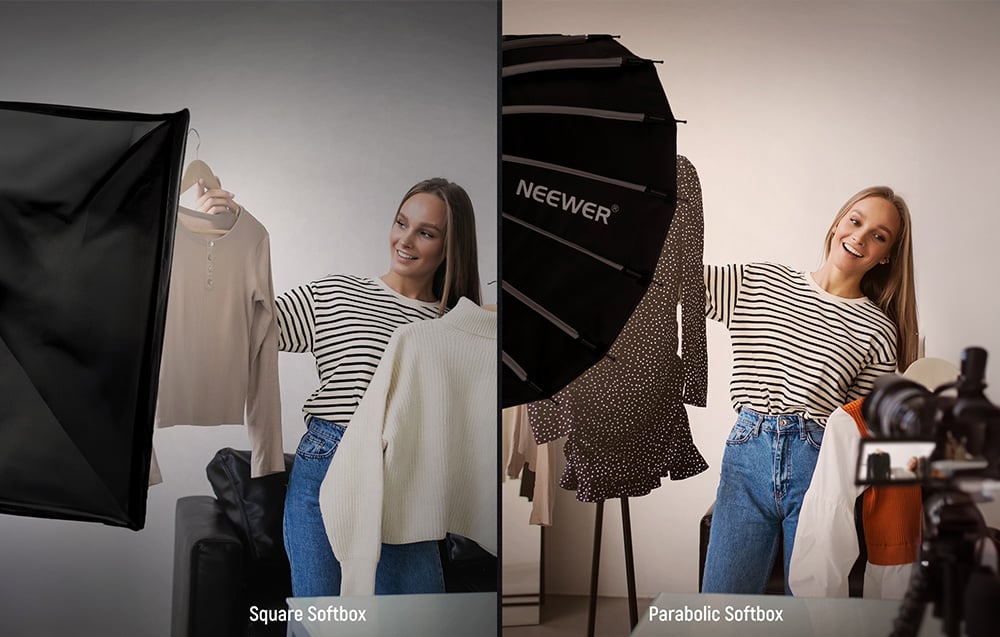Neewer SF65Q 65 cm-es softbox Bowens rögzítéssel-1