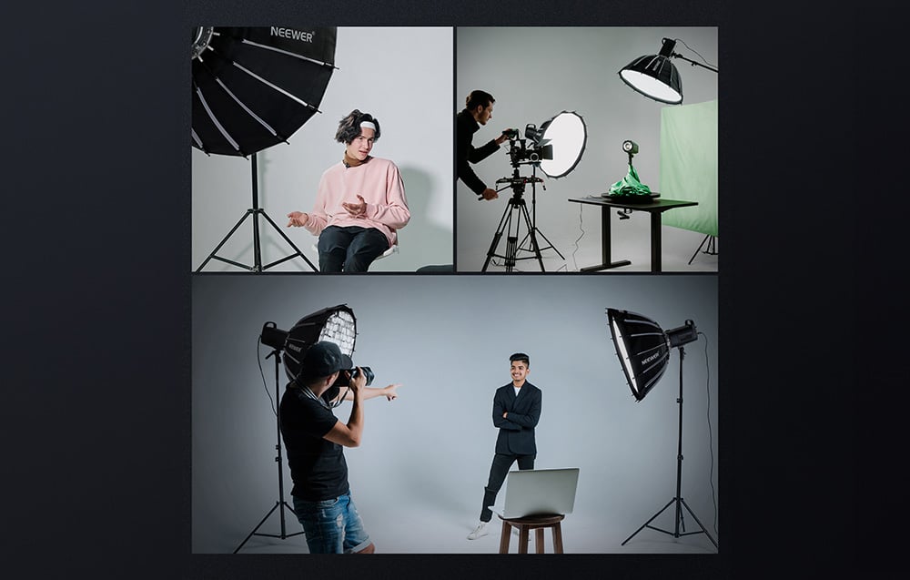 Neewer SF65Q 65 cm-es softbox Bowens rögzítéssel-2