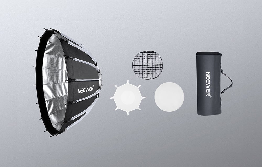 Neewer SF65Q 65 cm-es softbox Bowens rögzítéssel-5
