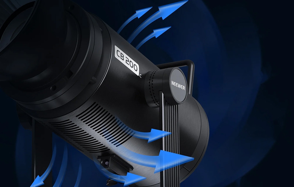 Neewer CB200C RGB LED videólámpa-7