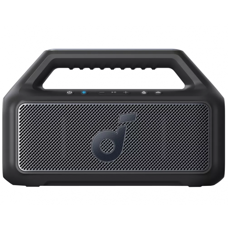 Anker SoundCore Boom 2 új változat Bluetooth hangszóró, 80 W, TWS, RGB, IPX7, fekete, A3138012-7