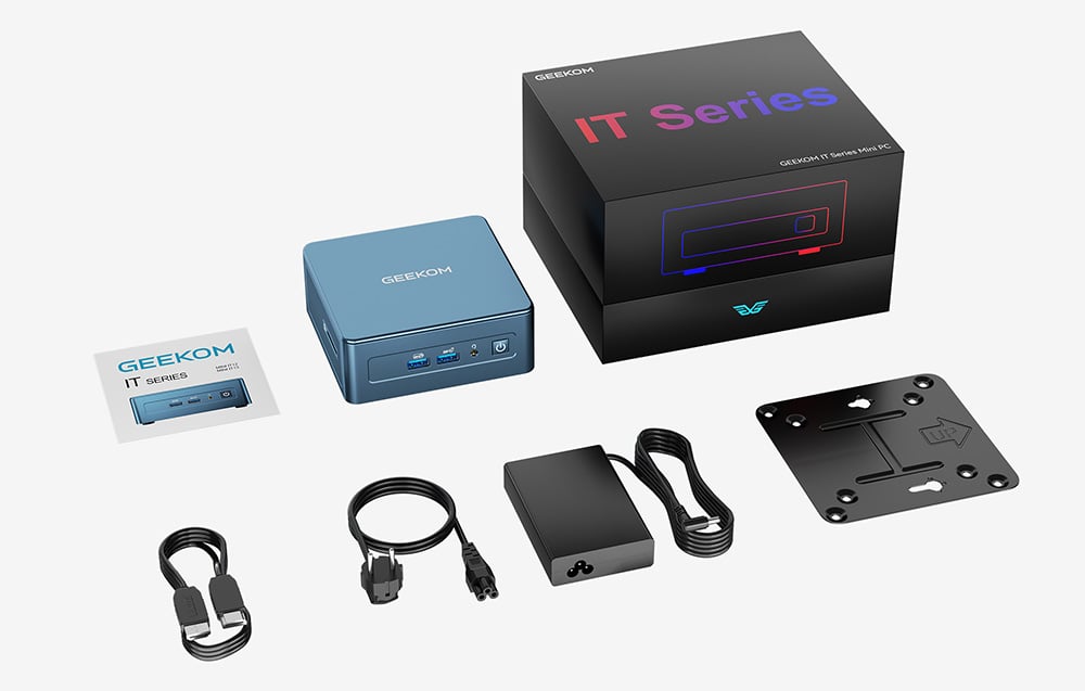 GEEKOM IT13 Max Core Ultra 9 185H mini PC, 32 GB/1 TB, Windows 11 Pro-10