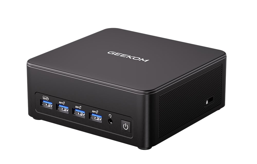GEEKOM IT12 Max mini számítógép Intel Core Ultra 5 125U processzorral, 16 GB memóriával, 500 GB SSD-vel és Windows 11 Pro rendszerrel-1
