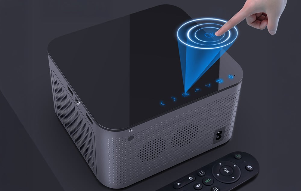 Magcubic HY350 fekete Full HD okosprojektor-12