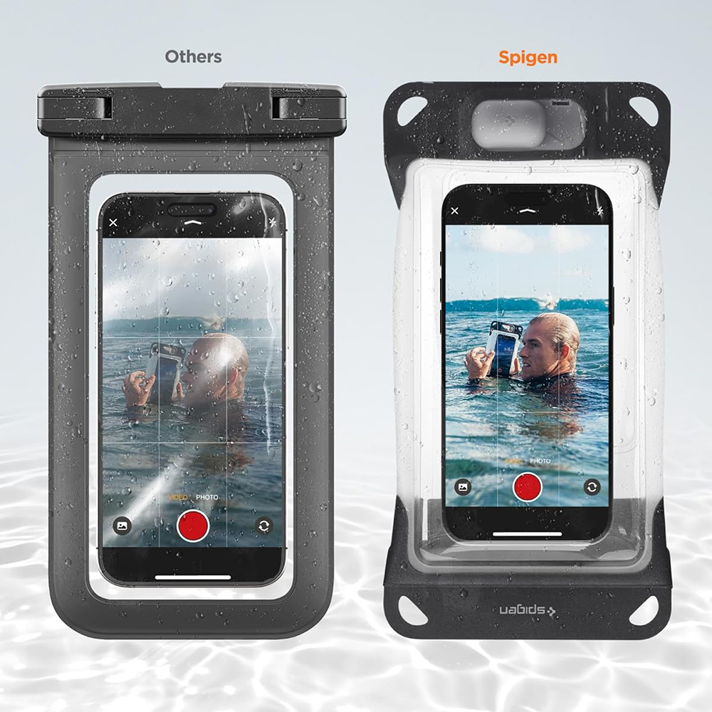 Spigen Aqua Shield Air Pump A604 vízálló tok fekete (ACS11675)-2