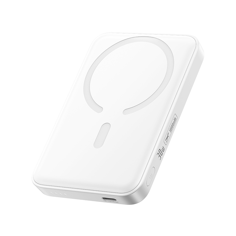 Baseus EnerFill FM11 vezeték nélküli powerbank 10000 mAh 30 W fehér-0