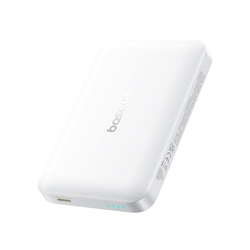 Baseus EnerFill FM11 vezeték nélküli powerbank 10000 mAh 30 W fehér-1