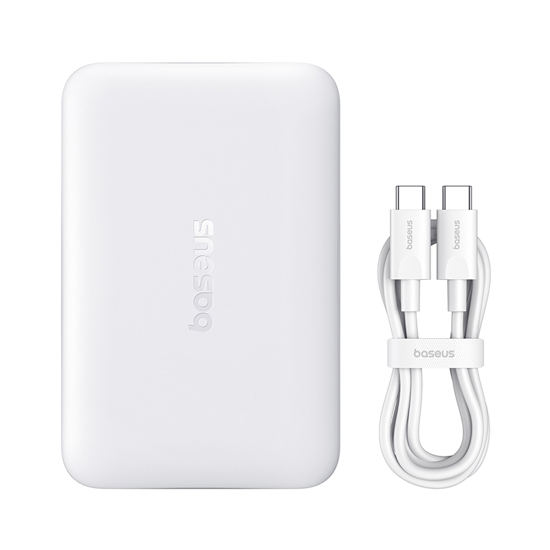 Baseus EnerFill FM11 vezeték nélküli powerbank 10000 mAh 30 W fehér-3