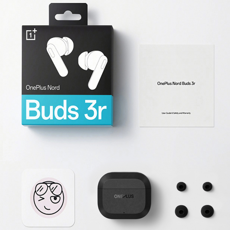 OnePlus Nord Buds 3R vezeték nélküli fülhallgató, hamufekete-5