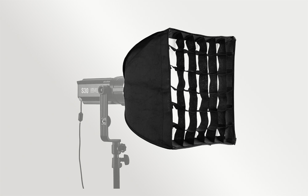 GODOX SA-30 softbox rácssal, 30 × 30 cm-4