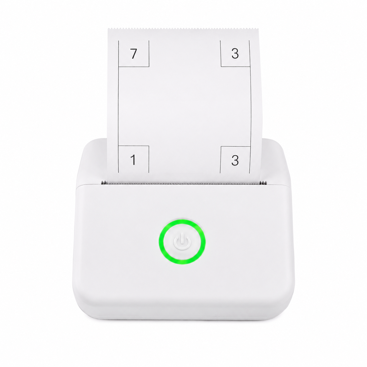 Mini hőnyomtató bluetooth DT1-0 / X6 mini fehér, e-nyugta kompatibilis (iOS/Android)-4