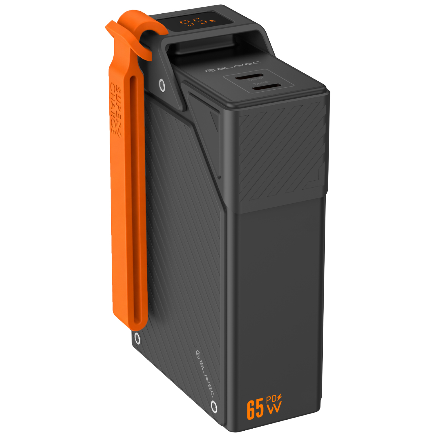  Blavec Powerbank 20000 mAh BJ-50 Tytan 65 W – 2x USB-C (PBBJ50A) fekete-1