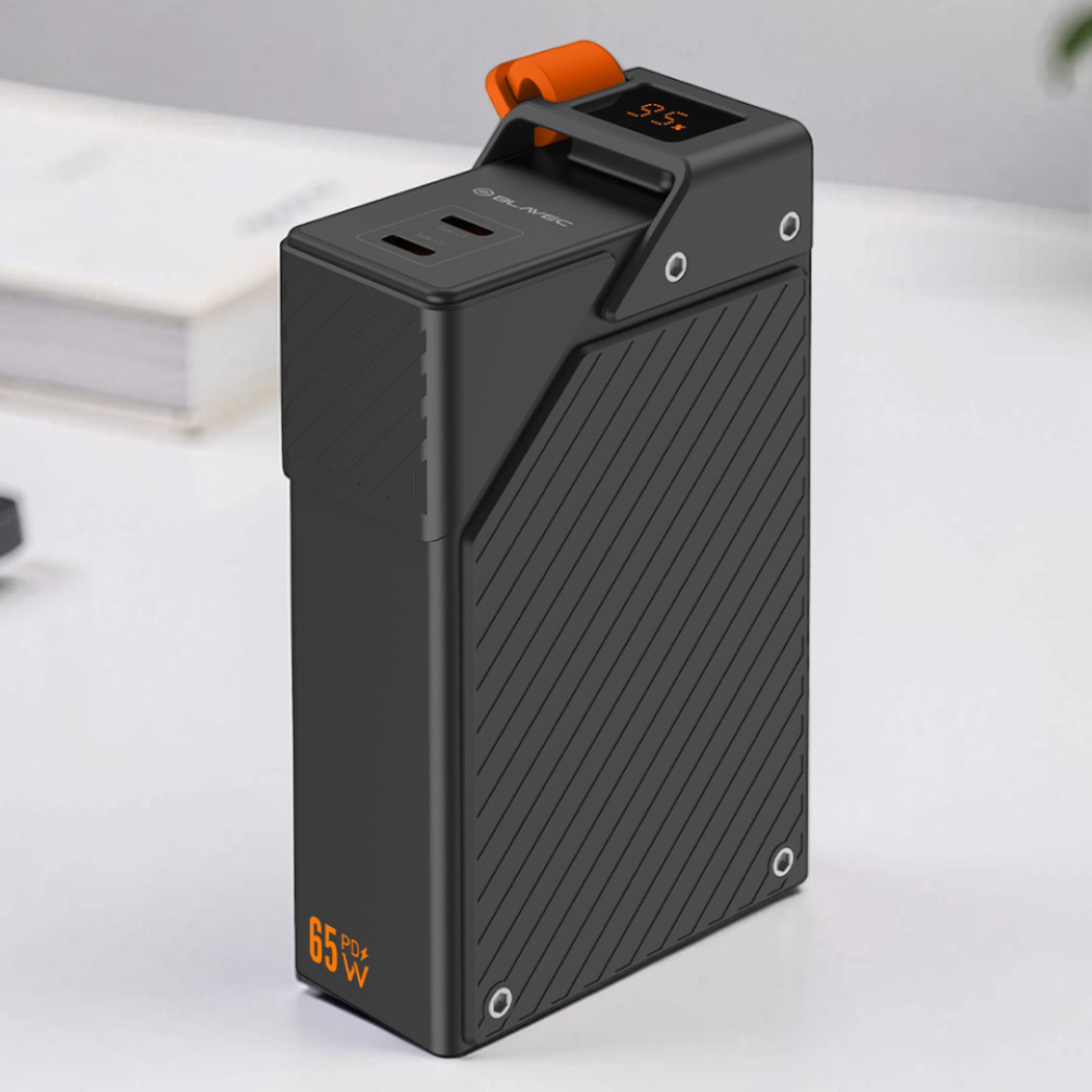  Blavec Powerbank 20000 mAh BJ-50 Tytan 65 W – 2x USB-C (PBBJ50A) fekete-6