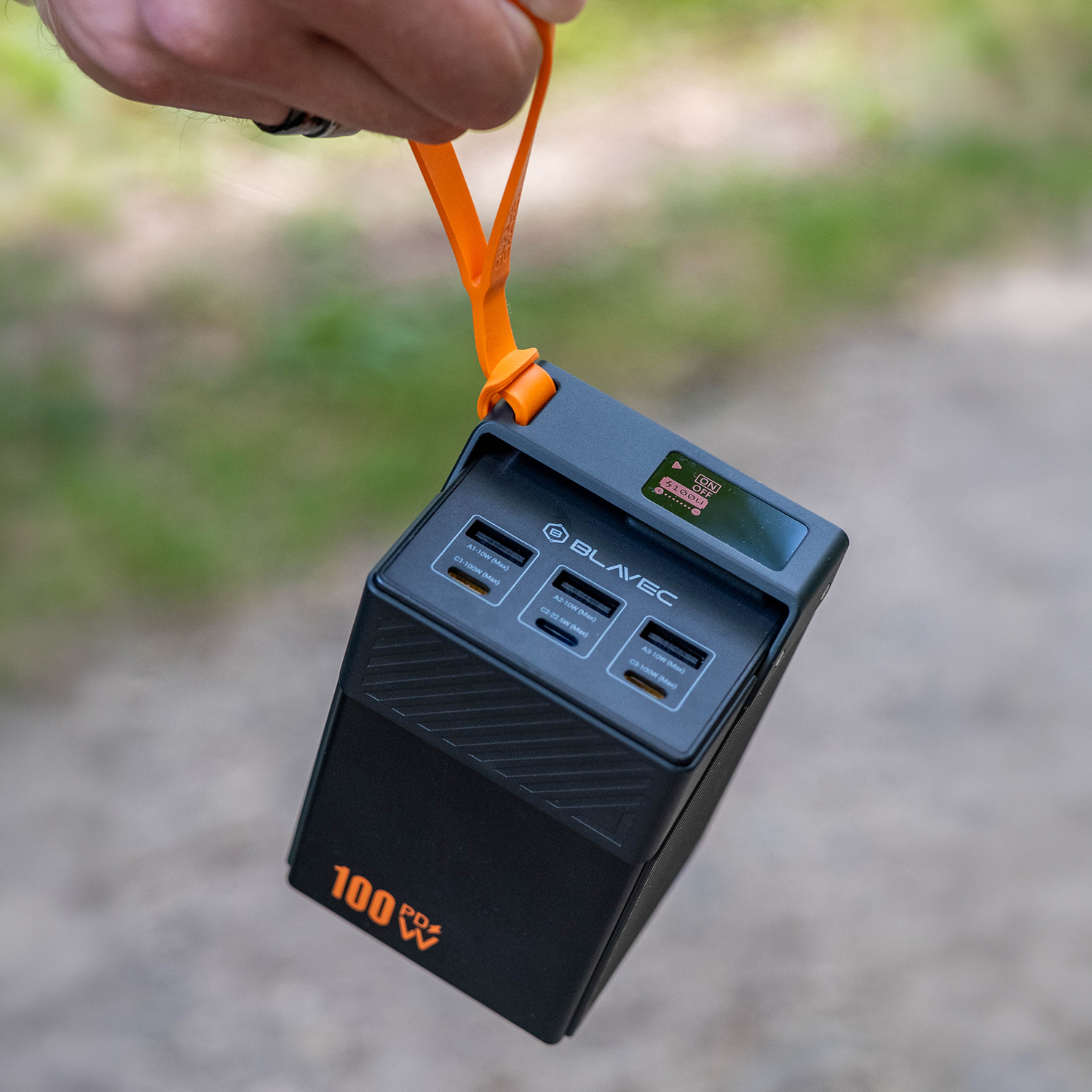 Blavec BJ-50 Tytan 50000 mAh 100 W powerbank fekete-4