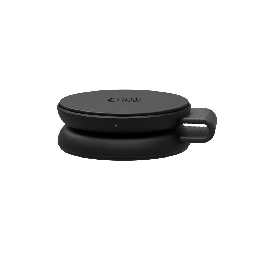 Tech-Protect A55 2 az 1-ben mágneses MagSafe vezeték nélküli töltő 25 W, fekete-9