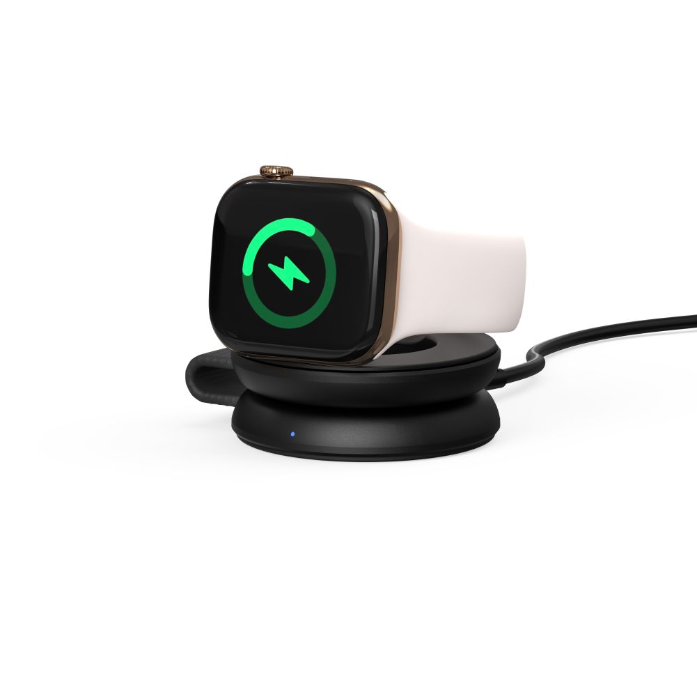 Tech-Protect A55 2 az 1-ben mágneses MagSafe vezeték nélküli töltő 25 W, fekete-7