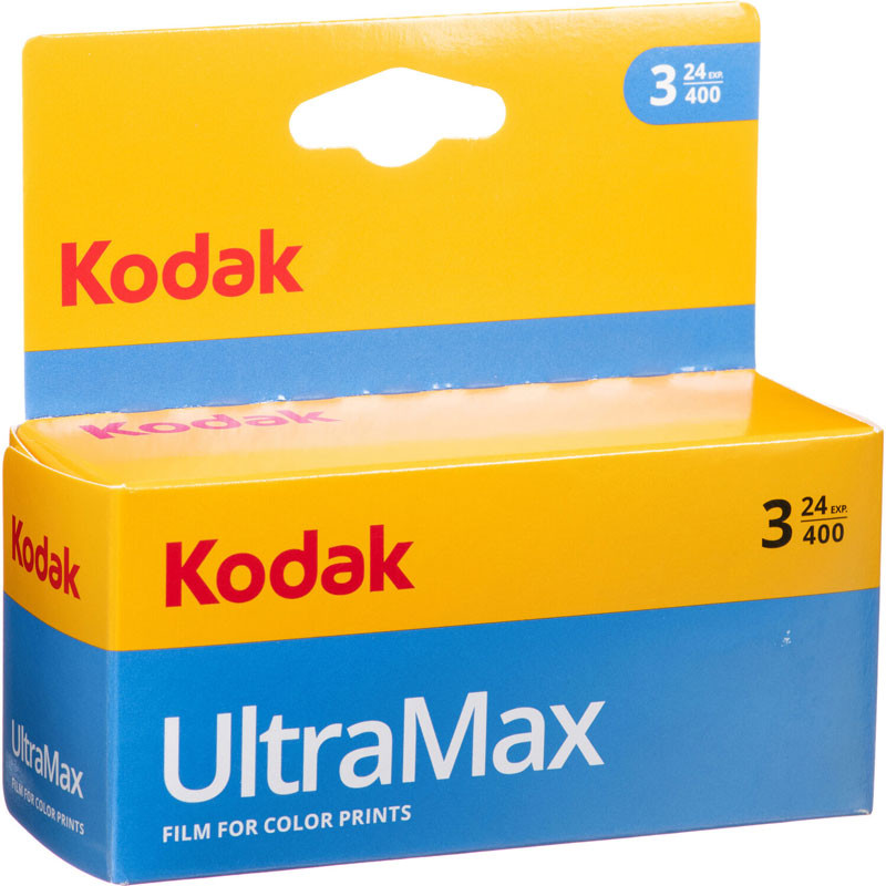Kodak UltraMax 400 135-24 (3-pack) színes negatív film (3 darab) (EXP. 12/2025) LEJÁRT-0