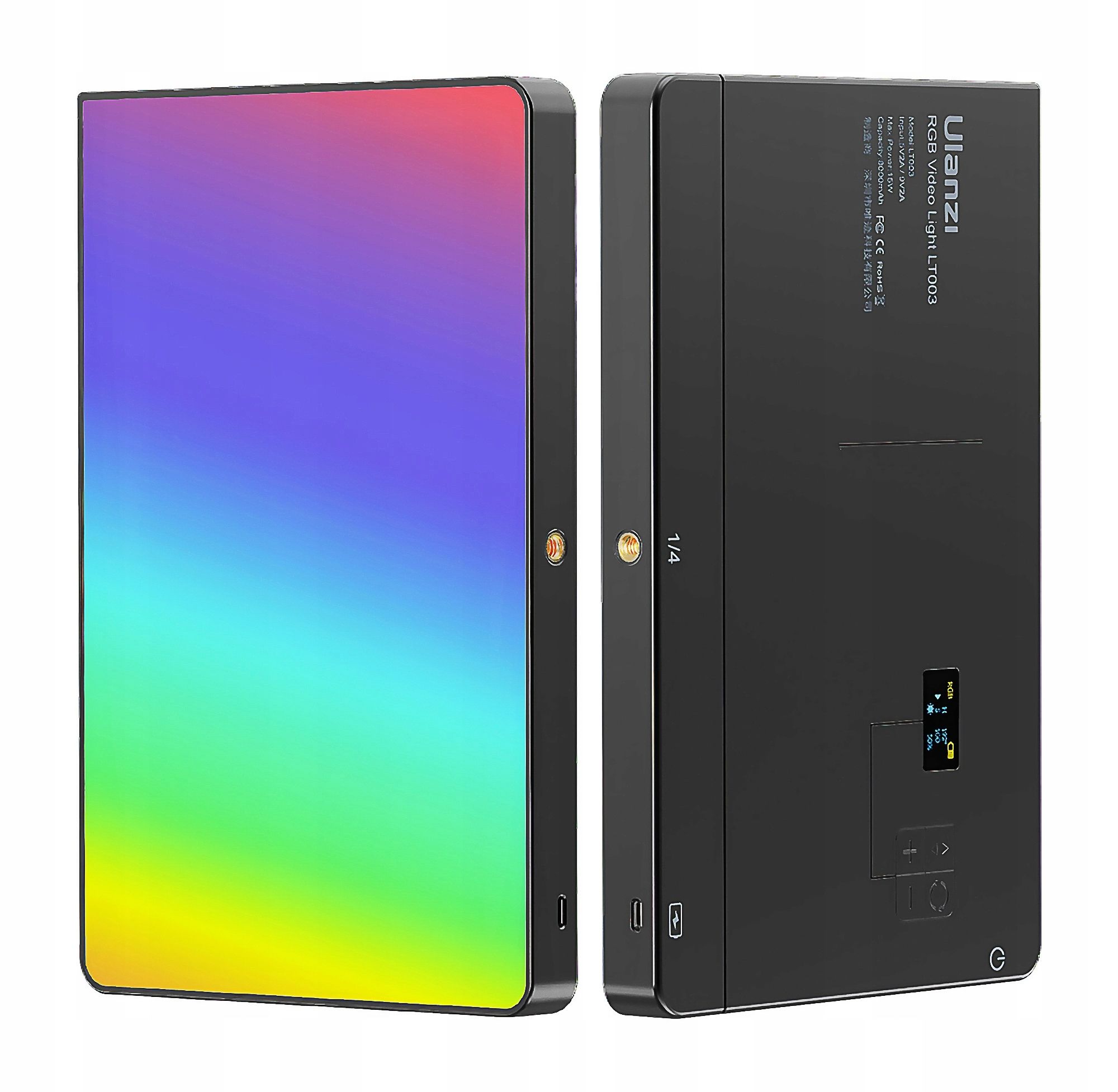 Ulanzi LT003 RGB 266 LED-es panel lámpa-11