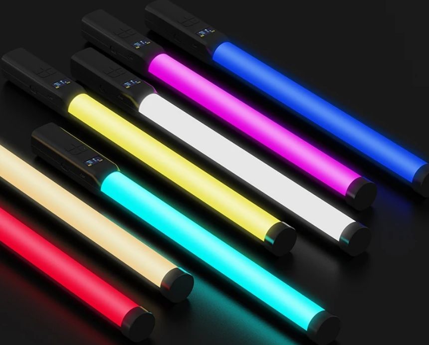 Ulanzi VL119 RGB LED videólámpa, fénycső 2600 mAh-13