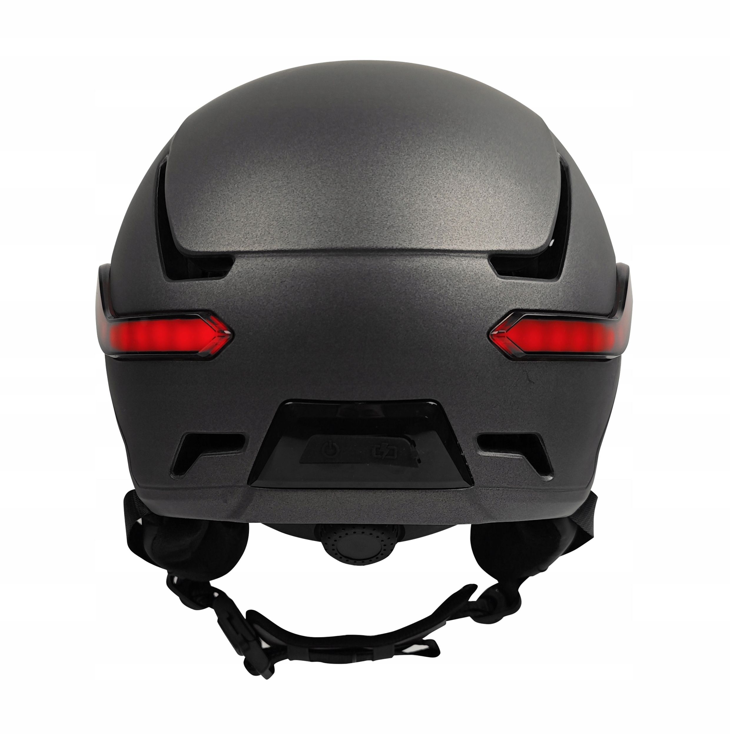 T'nB Urban Moov VIZION LED-es védősisak távirányítóval, L, matt sötétszürke-1