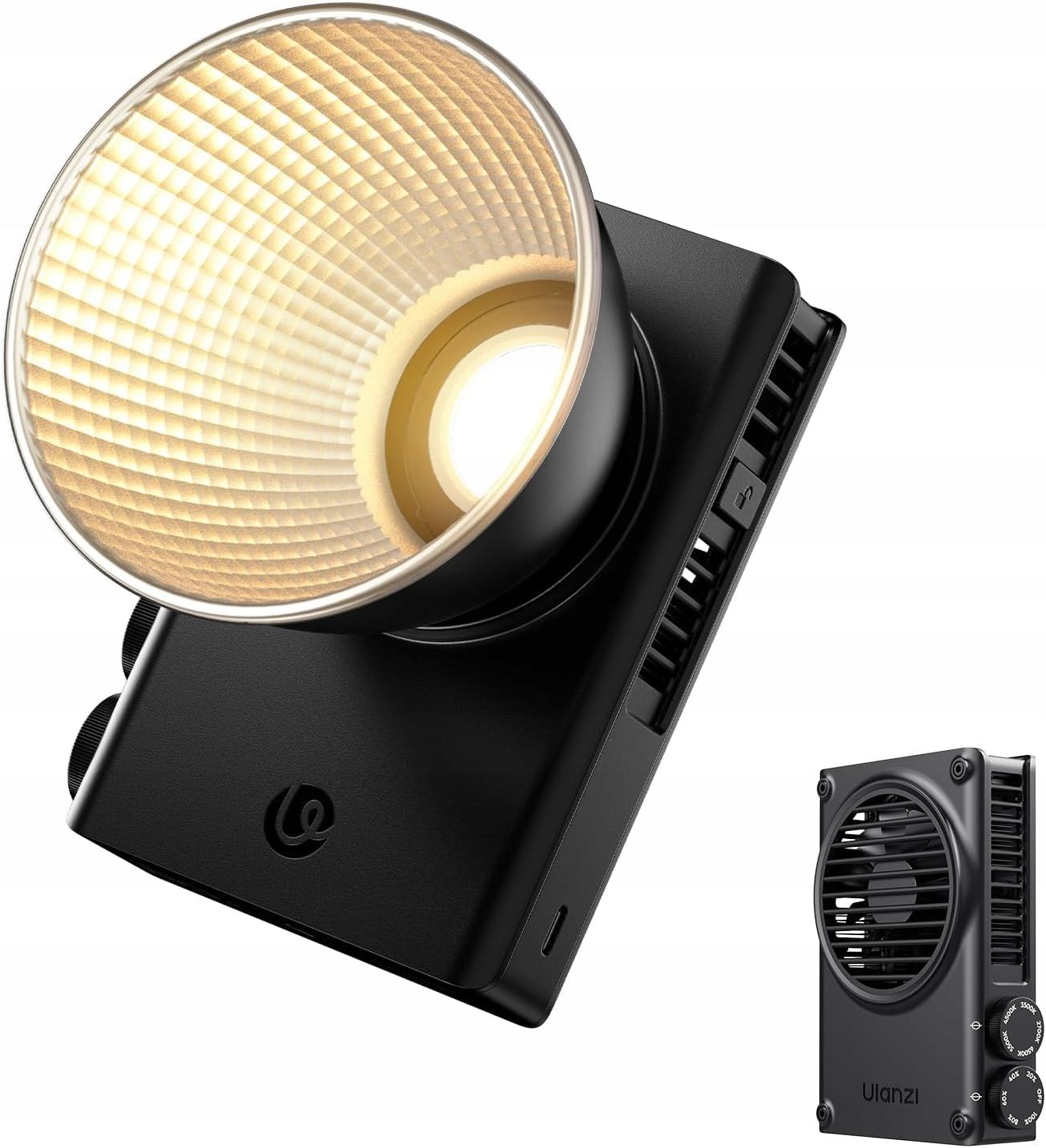 Ulanzi C01 100 W-os két színhőmérsékletű COB LED videólámpa-13
