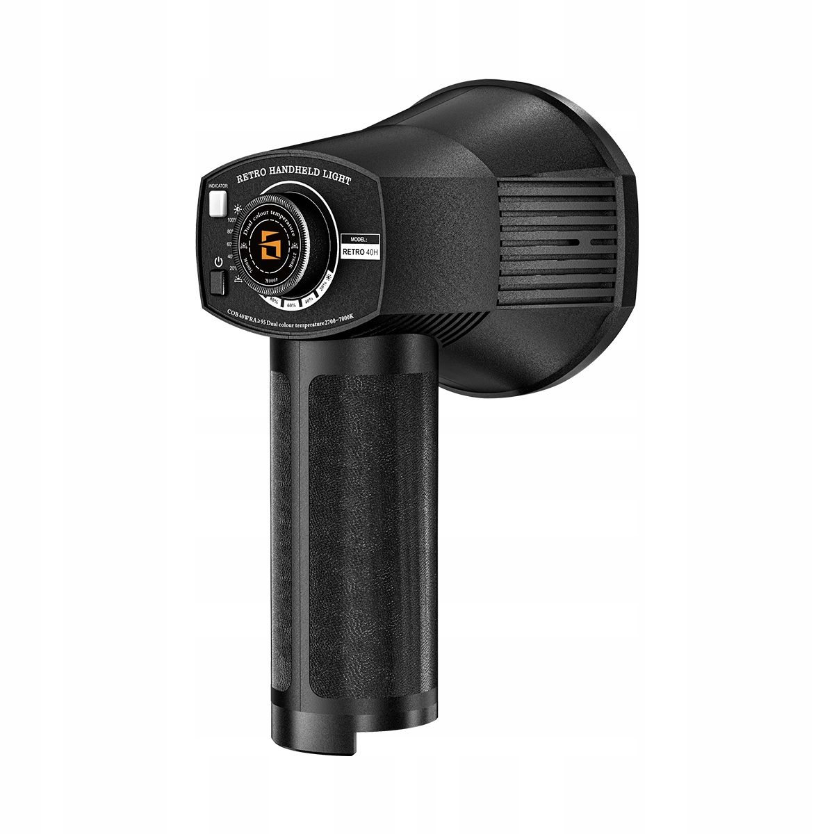 LensGo 40H retro kézi COB LED lámpa, 40 W, 2700–7000 K-2