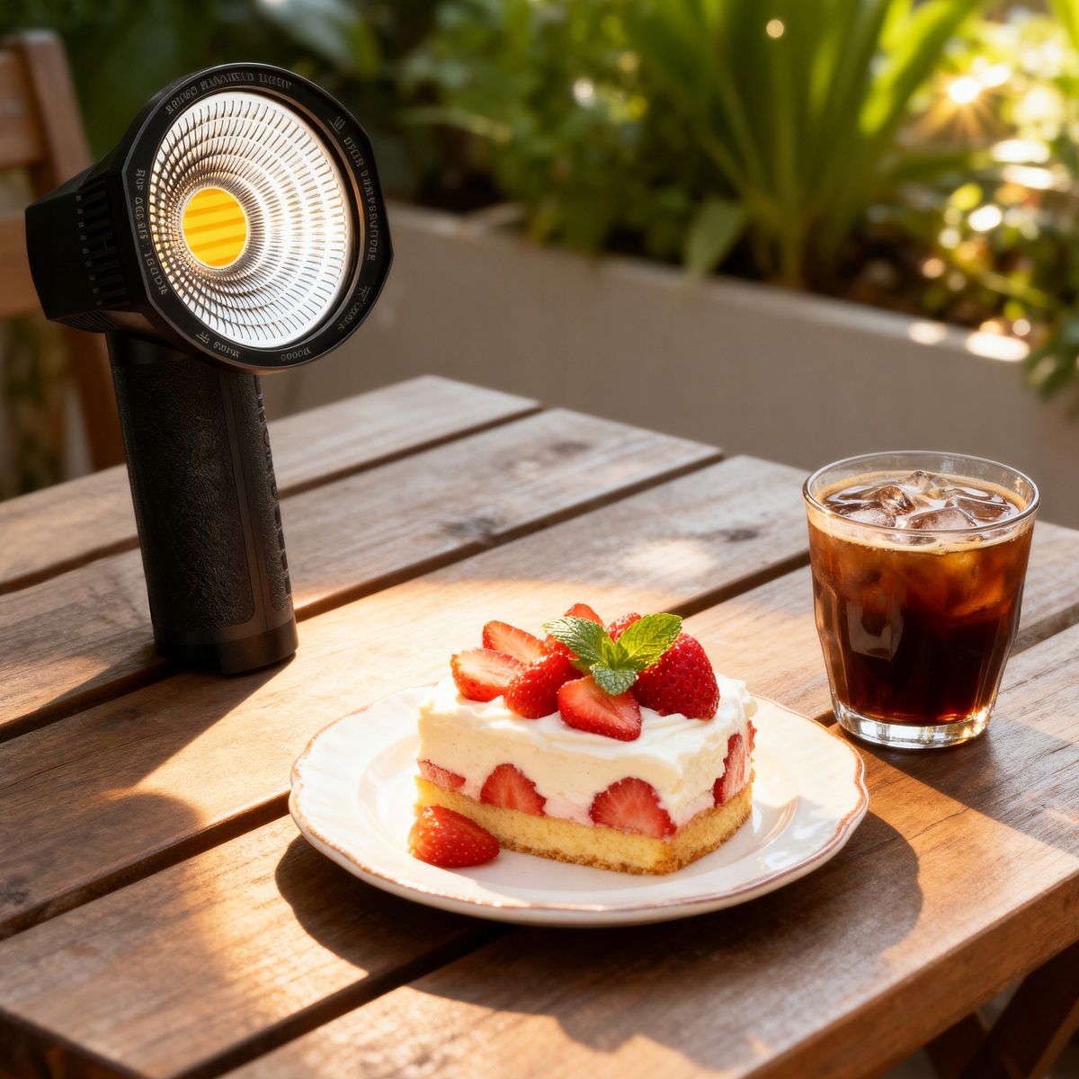LensGo 40H retro kézi COB LED lámpa, 40 W, 2700–7000 K-1