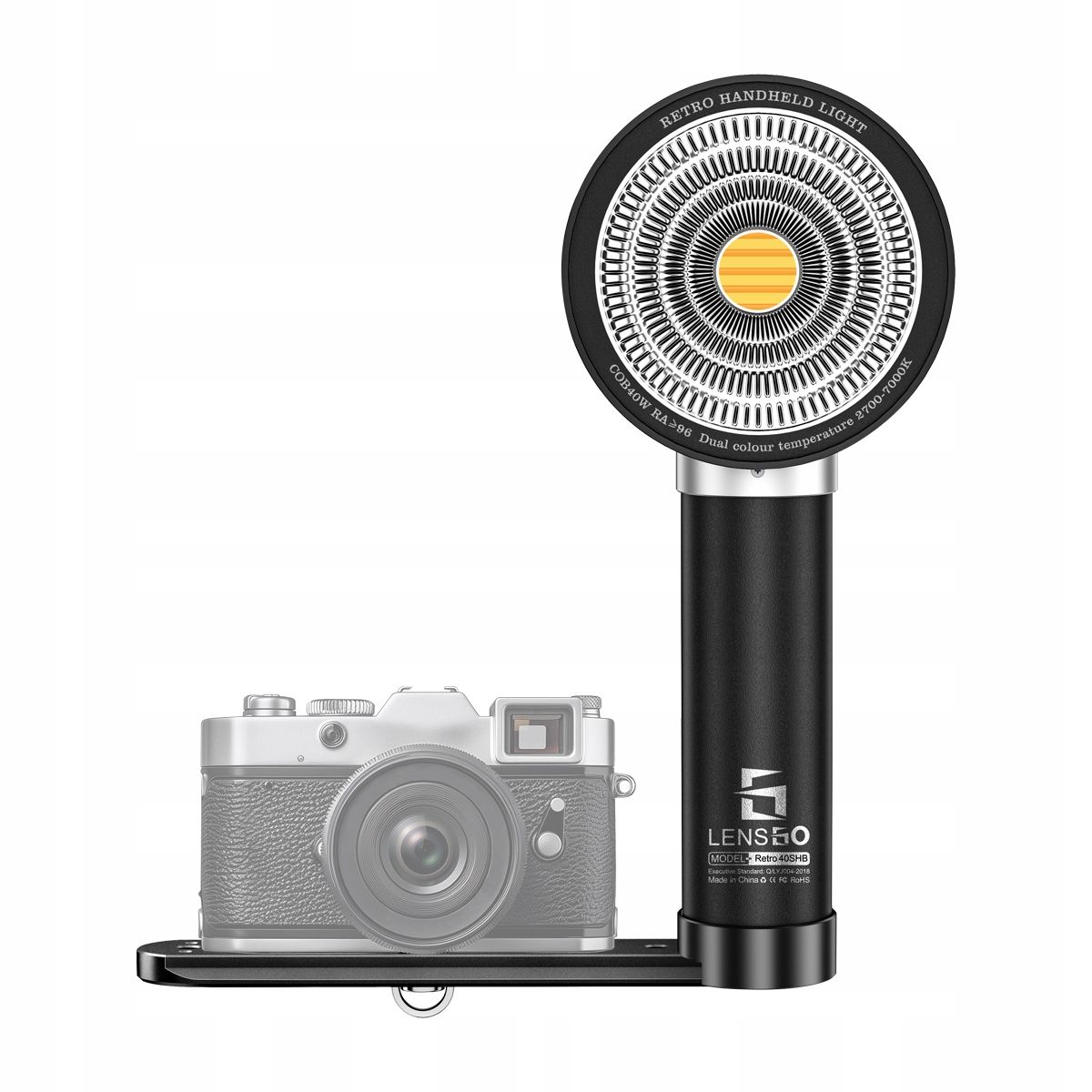 LensGo 40SHB retro kézi COB LED lámpa, 40 W-5
