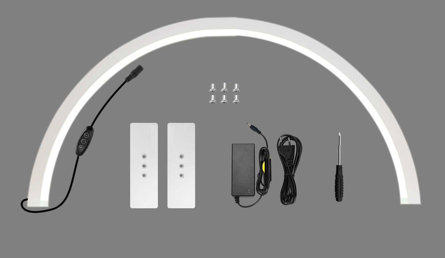 Lampa Led 50w Kosmetyczna Biurkowa Bezcieniowa Do Zabiegów Dla Kosmetyczki / N280 / Czarny-9