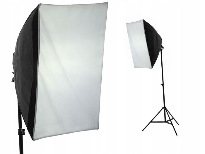 XREC LED803 200 W LED világítási készlet, 50 × 70 cm-es fényformálóval és 230 cm-es állvánnyal-7