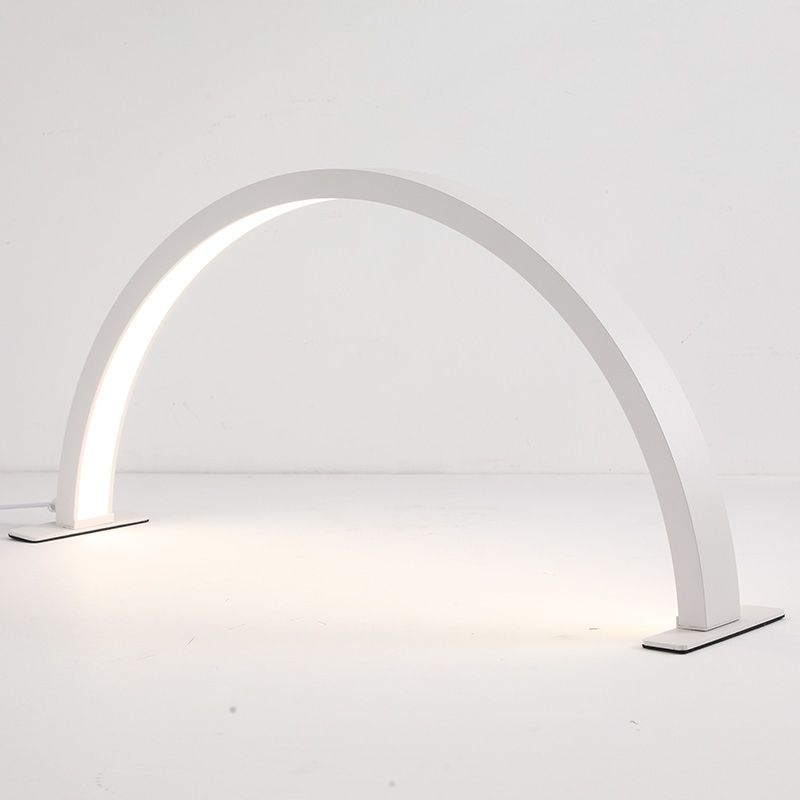 Michael Marinelli N280 50 W-os félhold alakú LED kozmetikai asztali lámpa, fehér-3
