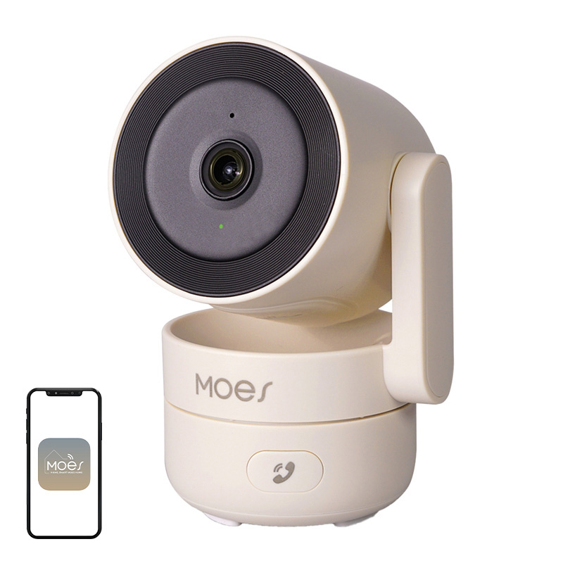 MOES WCM-P52P beltéri Wi-Fi 6 IP-kamera PTZ funkcióval, 4 MP-0