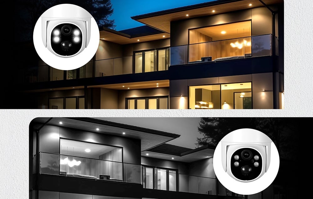 MOES WCM-J10-S kültéri Wi-Fi IP-kamera 4 MP napelemmel-4