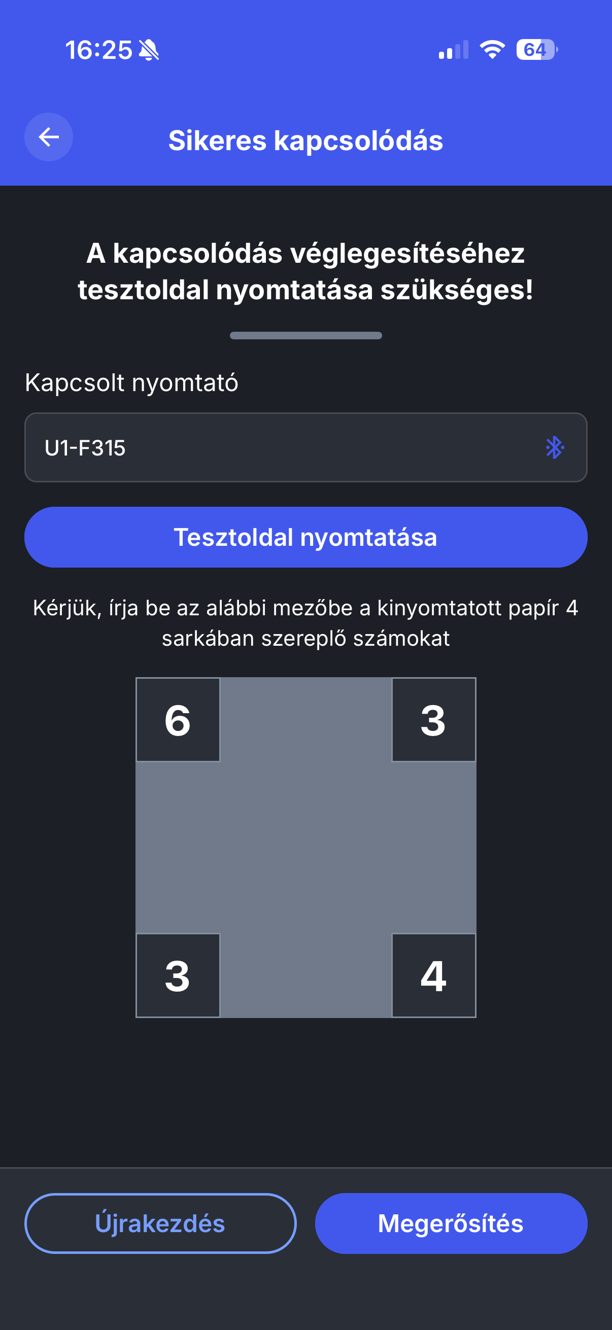 Mini címke és blokk hőnyomtató bluetooth U1 fehér/fekete , e-nyugta kompatibilis (iOS/Android)-3